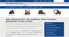 Desktop Screenshot of gebrweststrate.nl